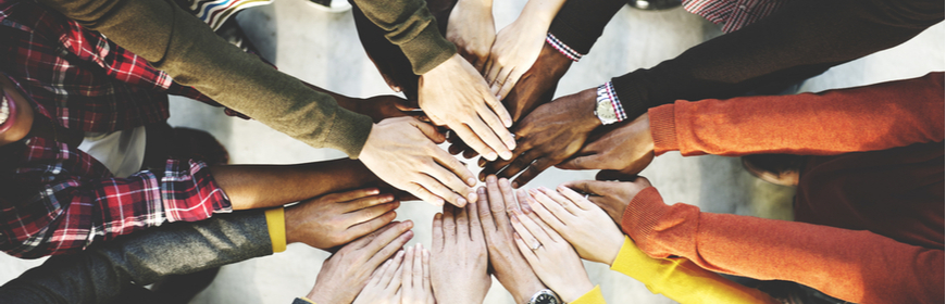 Palmetto_Employees and Patients Put All Hands In Together Palmetto_Employees and Patients Put All Hands In Together